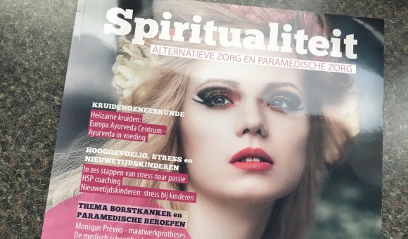 Aguia's Centre in eerste editie van Magazine Spiritueel